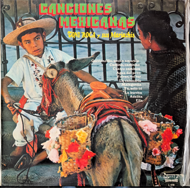 Portada CANCIONES MEXICANAS