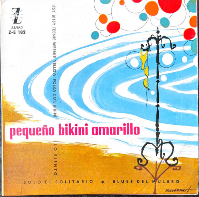 Portada Pequeño biquini amarillo