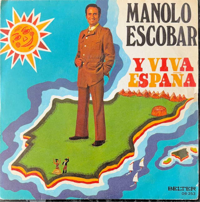 Portada MANOLO ESCOBAR - Y VIVA ESPAÑA
