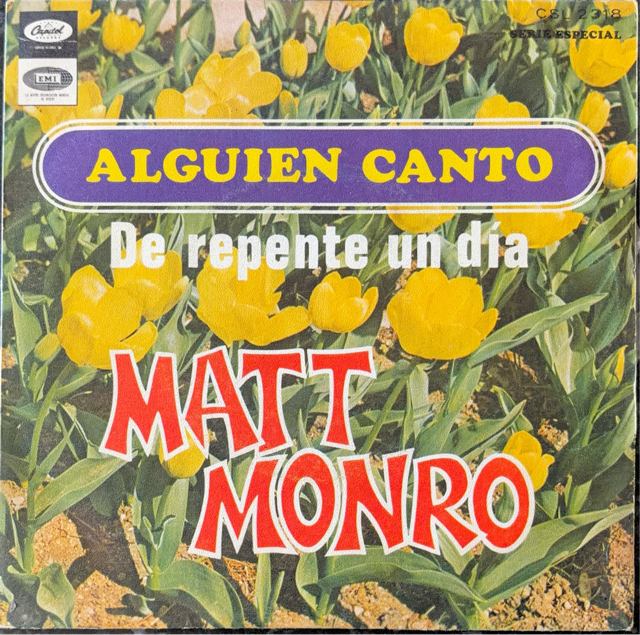 Portada ALGUIEN CANTÓ