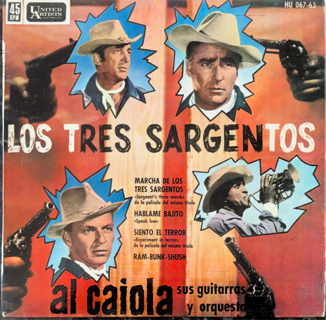 Portada LOS TRES SARGENTOS