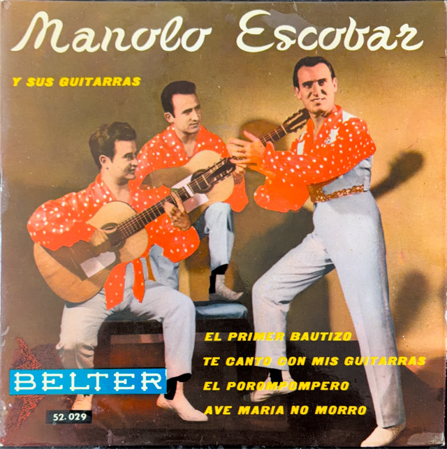 Portada MANOLO ESCOBAR Y SUS GUITARRAS