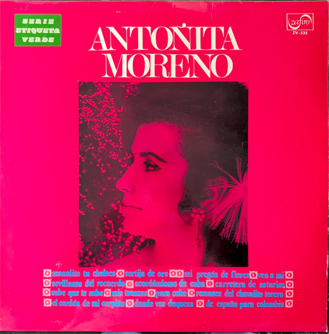 Portada ANTOÑITA MORENO